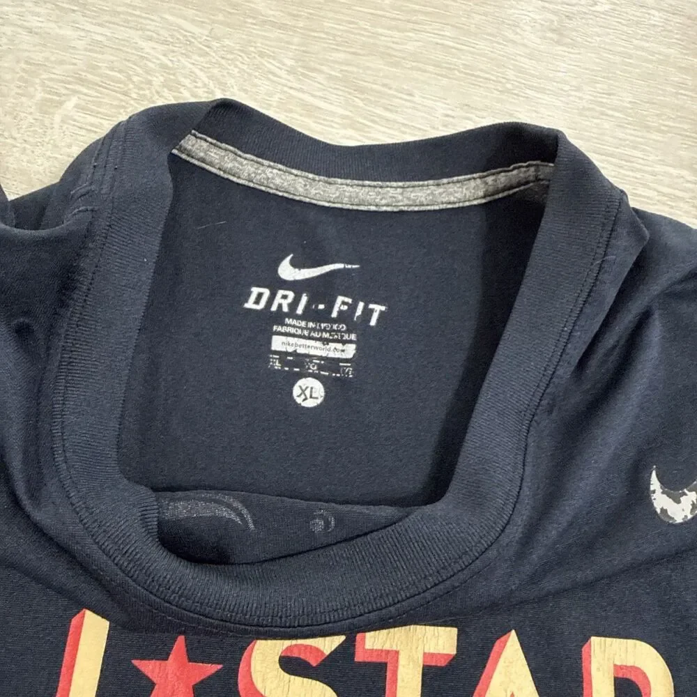 Minnesota Twins Shirt 2014 MLB All Star Game Nike Dri-FIT Men's Black XL